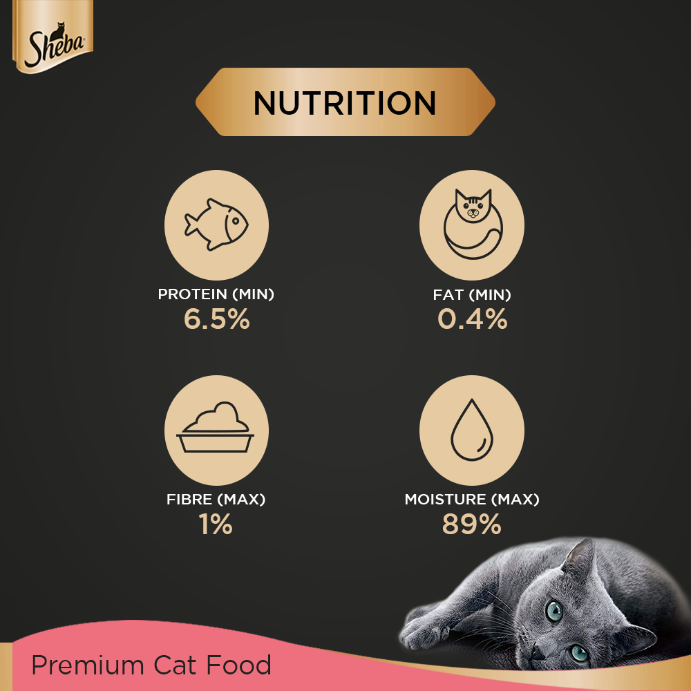 Sheba® Rich Premium Kitten (2-12 Months) Fine Wet Cat Food, Chicken Loaf (70g x 24) - 6