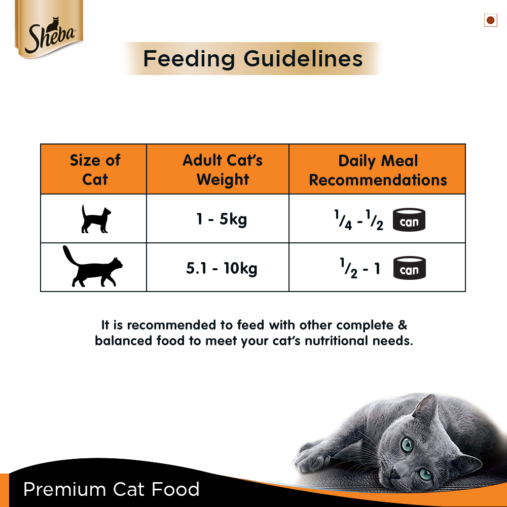 Sheba® Complete Nutrition Succulent Chicken Breast In Gravy Cat Wet Food (24x85g) - 5