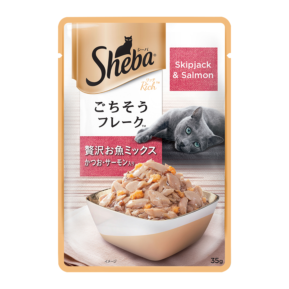 Sheba® Fish Mix (Skipjack & Salmon)