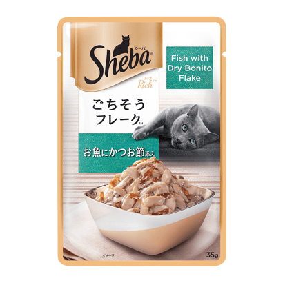 Sheba® (Fish with Dry Bonito)
