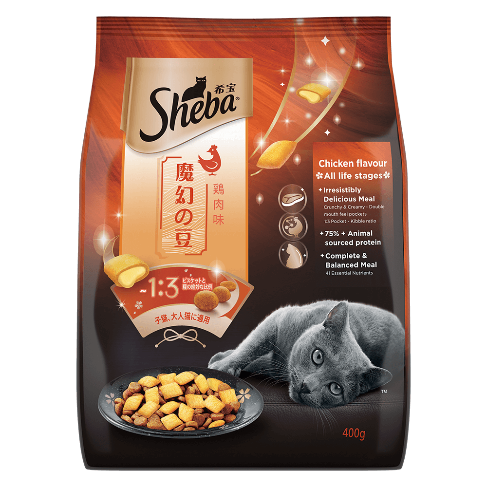 Sheba®  Chicken Flavour Dry Cat Food